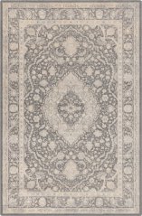 Kusový koberec Agnella Isfahan M Nazad Grafitový