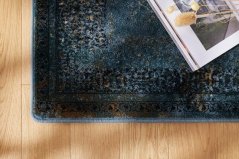 Kusový koberec Dywilan Omega Mamluk Dark Modrý