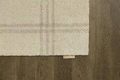 Kusový koberec Agnella Calisia M Grid Prime Pieskový (s lemom)
