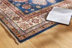 Kusový koberec Kasak 008 Modrý