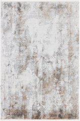Kusový koberec Piran Brix Krémový Sivý