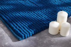 Kúpeľňový koberček Premium Tmavý tyrkysový