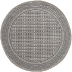 Kusový koberec Šnúrkový AR Adana Ramis Slate (kruhový)