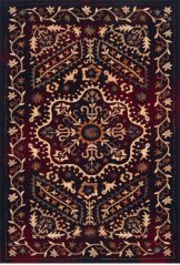 Kusový koberec Agnella Regius Marash Bordový (s lemom)