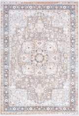 Kusový koberec Carrera M208F Dark Sivý Dark Sivý