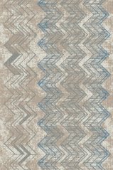 Kusový koberec FD Lida Zig Svetlomodrý