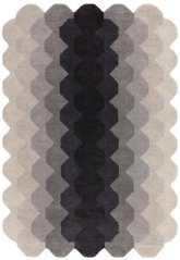 Kusový koberec Hive Uhlový