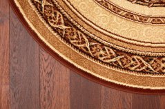 Kusový koberec Agnella Standard Aralia Béžový (oválny)