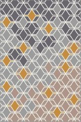 Kusový koberec Agnella Soft Zork Sivý/Popolavý