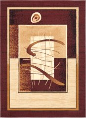 Kusový koberec Atlas 5118D Hnedý