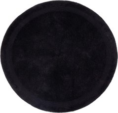 Kúpeľňový koberček Keno Elips Grafitový B12 (kruhový)