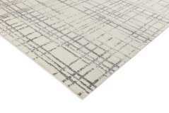 Kusový koberec Nova NV31 Grid Sivý