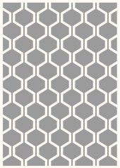 Kusový koberec Agnella Soft Tehya Sivý/Popolavý