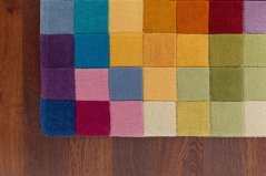 Kusový koberec Funk Multi Boxes