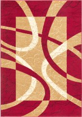 Kusový koberec Cheap 3707A Červený