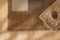 Kusový koberec Šnúrkový AR Adana Chess Béžový