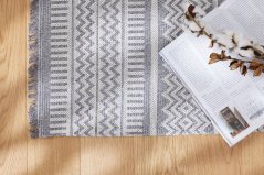 Kusový koberec Šnúrkový Anamur Mellow Sivý