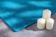 Kúpeľňový koberček Javo Cotton Svetlý tyrkysový