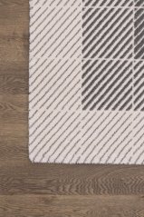 Kusový koberec Agnella Calisia M Huver Alabaster (s lemom)