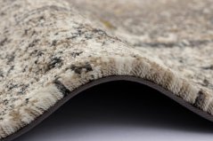 Kusový koberec Agnella Lush Sewing Béžový (s lemom)