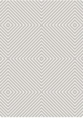 Kusový koberec Agnella Soft Skosne Perlový/Perlový