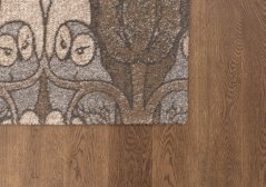 Kusový koberec Agnella Tempo Natural Nocturne Hnedý (s lemom)