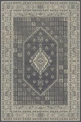 Kusový koberec Agnella Isfahan M Weaw Grafitový