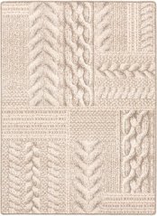 Kusový koberec Agnella Isfahan M Kadesz Popolavý