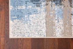 Kusový koberec Agnella Soft Shrink Brando Azúrový