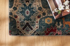 Kusový koberec Dywilan Superior Kirman Červený