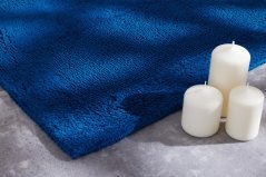 Kúpeľňový koberček Javo Cotton Tmavý tyrkysový