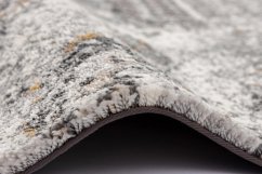 Kusový koberec Agnella Lush Sewing Popolavý (s lemom)