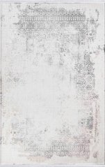 Kusový koberec Dywilan Sihir 4 Biely Sivý