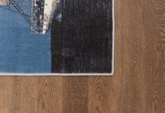 Kusový koberec FD Soft Dar Pomorza Azúrový/Azúrový